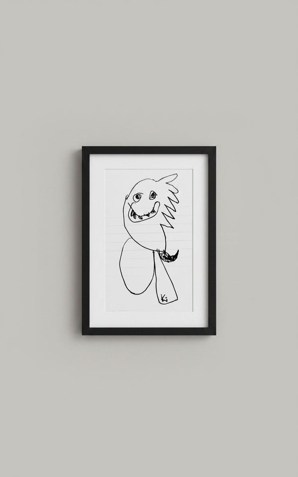 Sunfire Man - Art Print, Gift, Wall Art