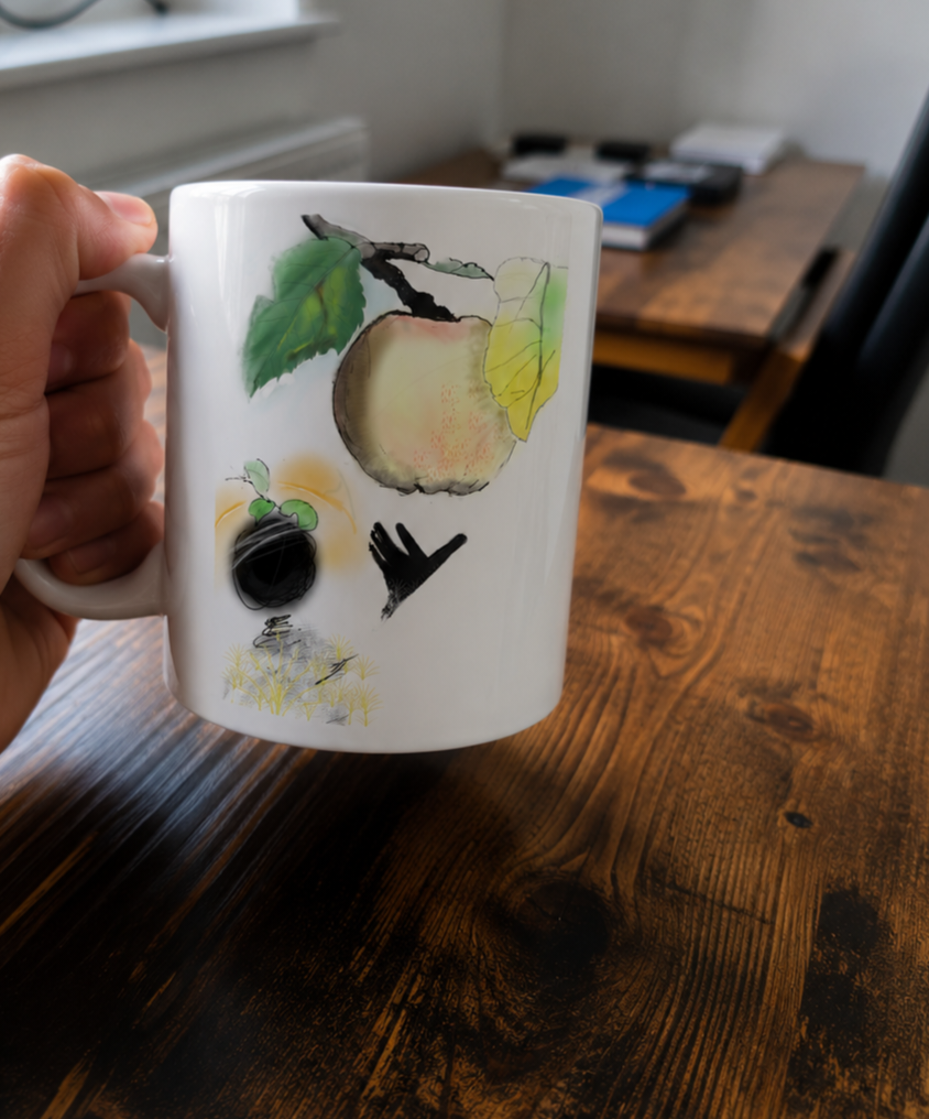 Trusting - White glossy mug