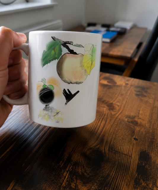 Trusting - White glossy mug