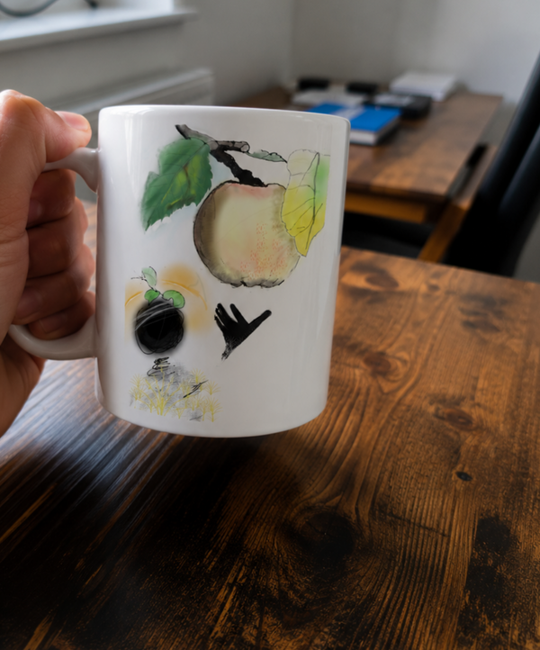 Trusting - White glossy mug