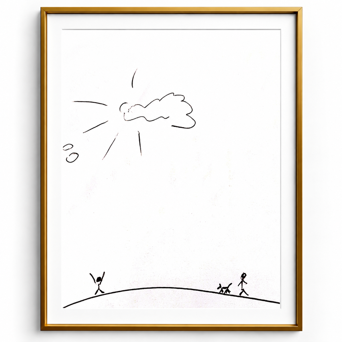 Walking Earth - Art Print, Gift