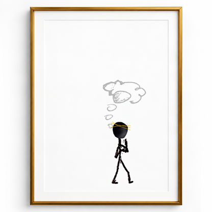 My vibe - Art Print, Gift