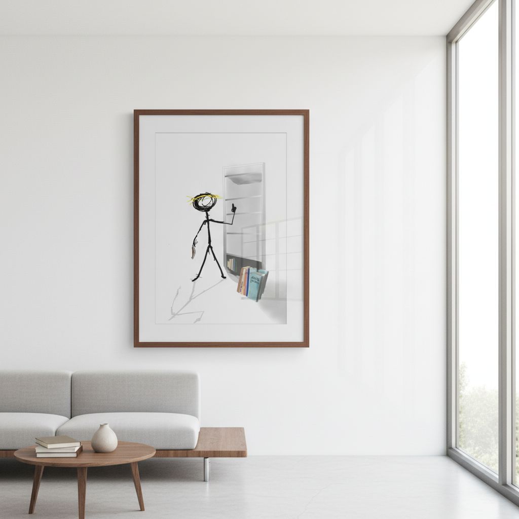 All learning is remembering - Stoic Quote Art Print