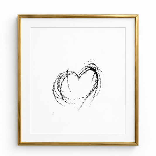 Thankful Heart - Art Print, Gift