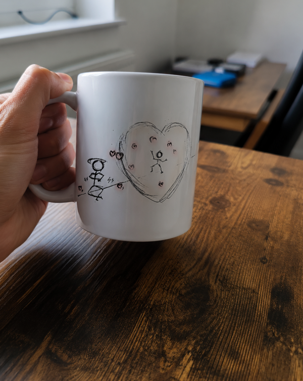 Today will feel good - White glossy mug