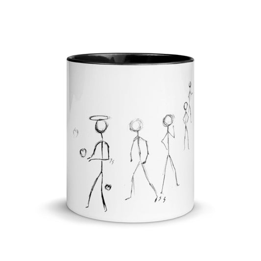 This moment - Mug with Color Inside