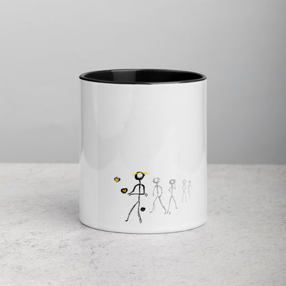 This moment - Mug with Color Inside