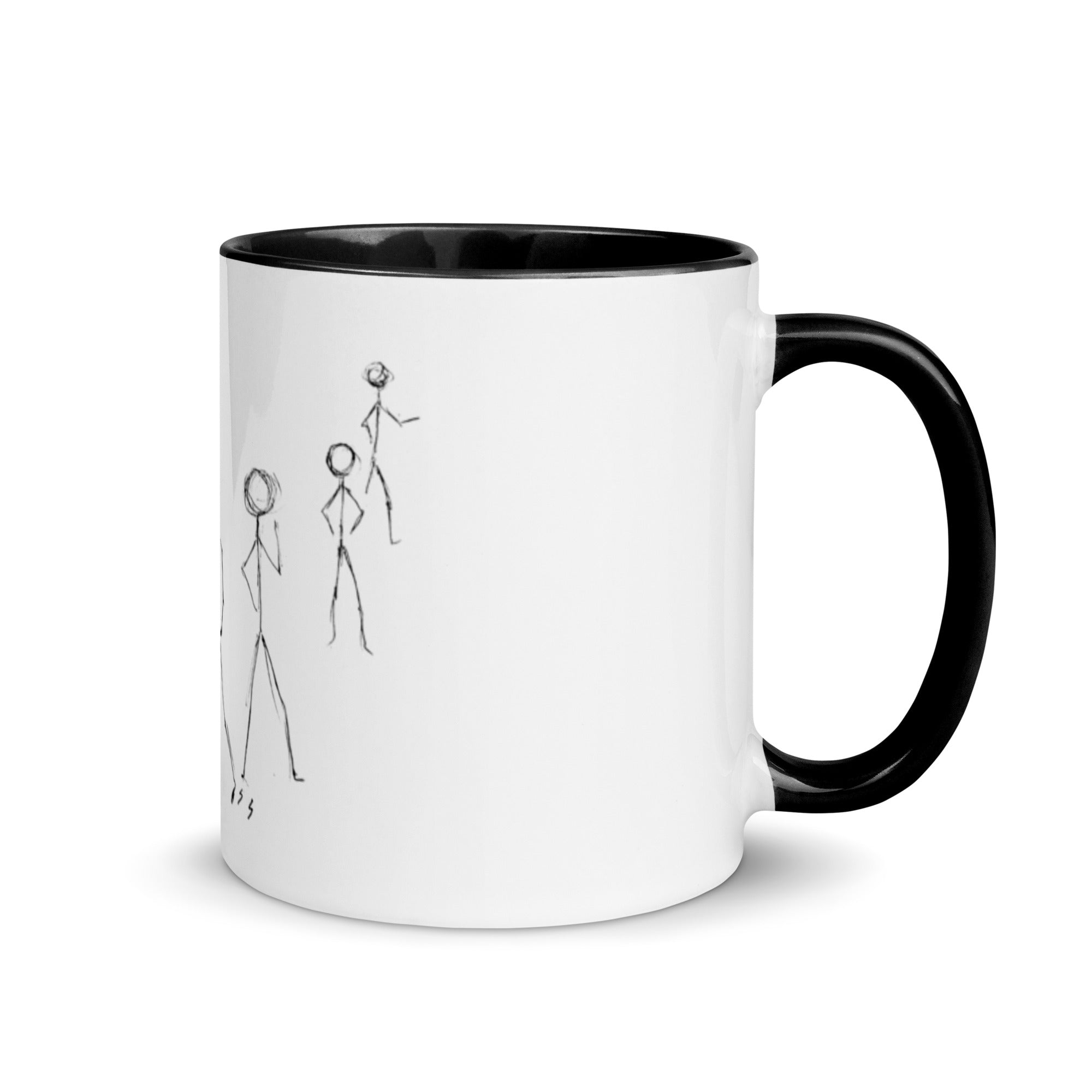 Becoming this moment - Mug with Color Inside