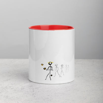 This moment - Mug with Color Inside