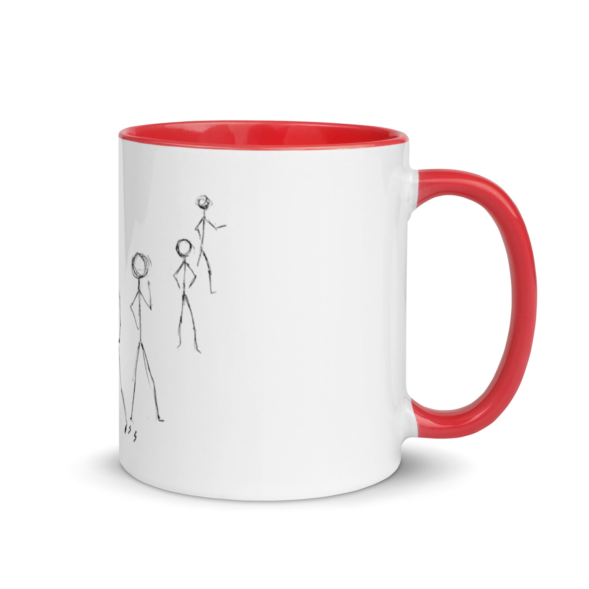 Becoming this moment - Mug with Color Inside