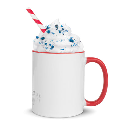 This moment - Mug with Color Inside