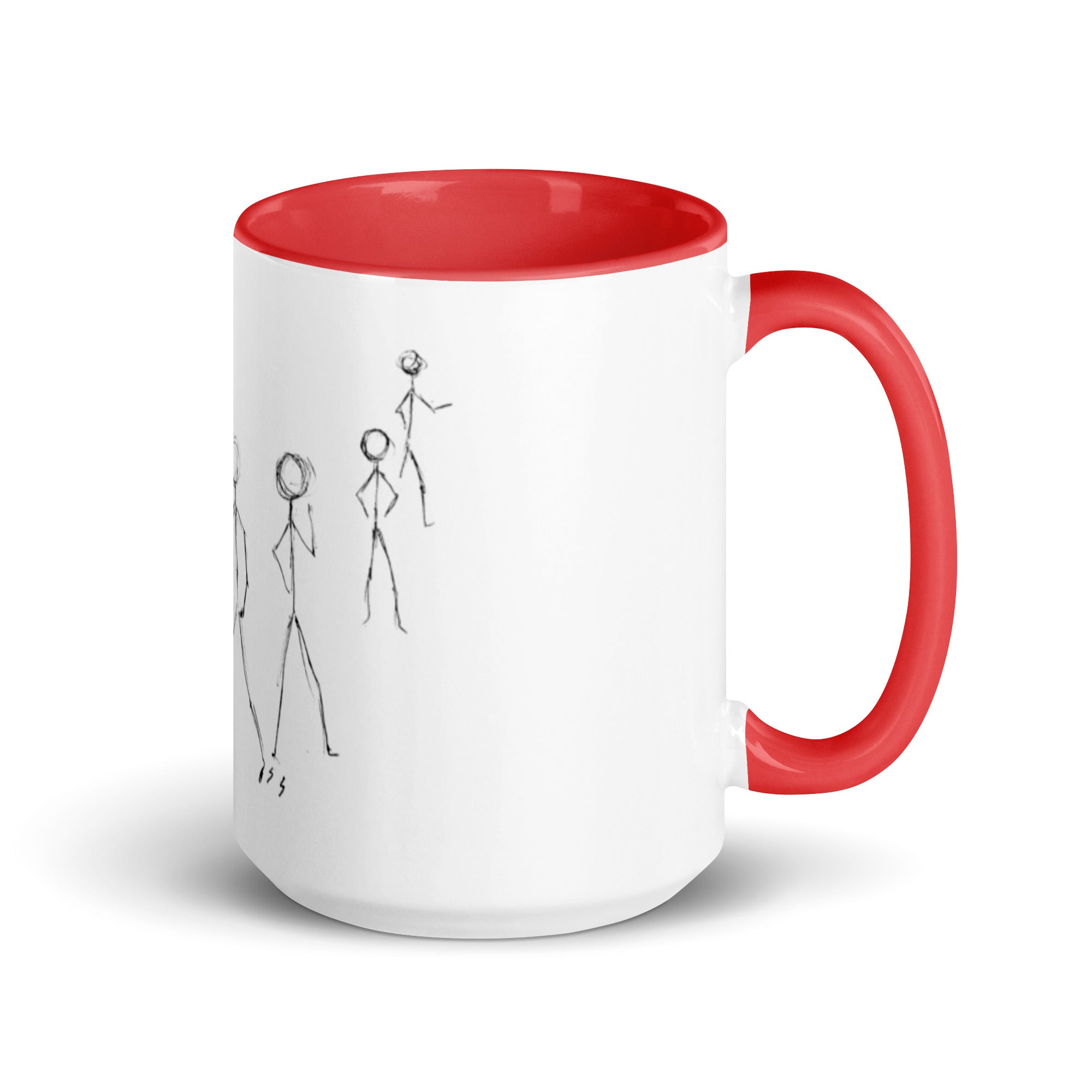 Becoming this moment - Mug with Color Inside