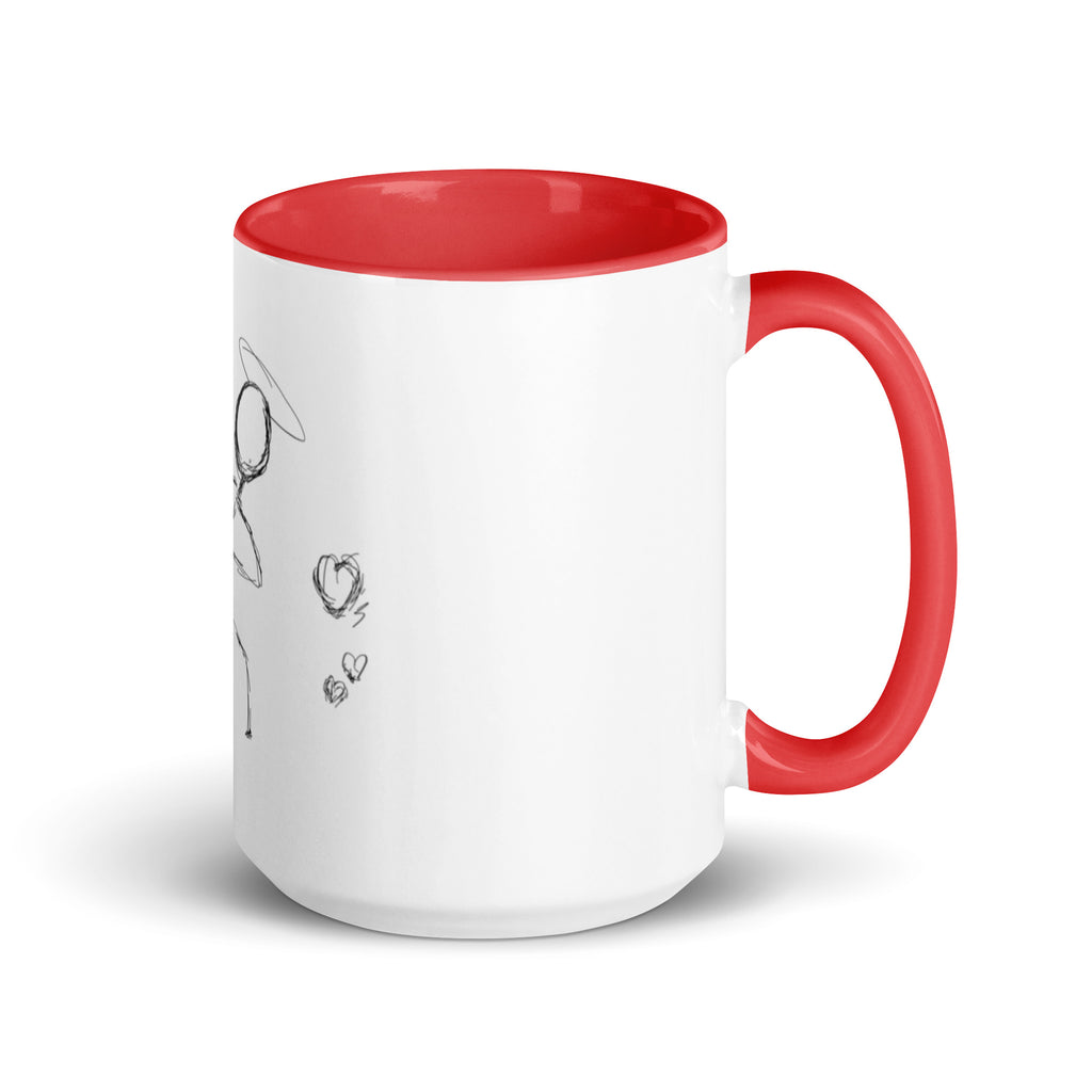 Feel good consistently - Mug with Color Inside