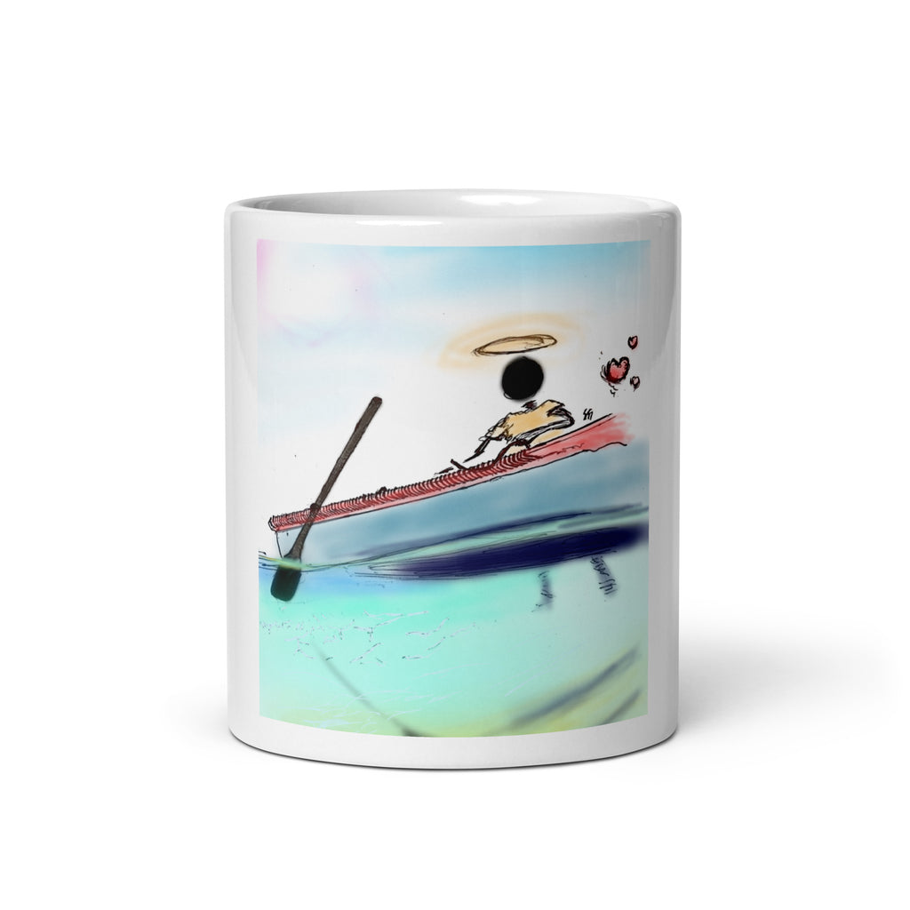 Letting perseverance finish its work - White glossy mug