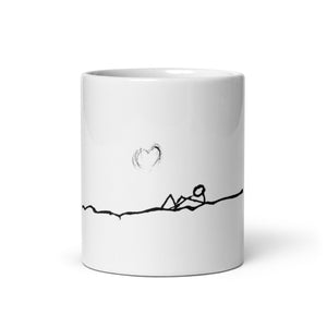 I'm grateful for... - White glossy mug