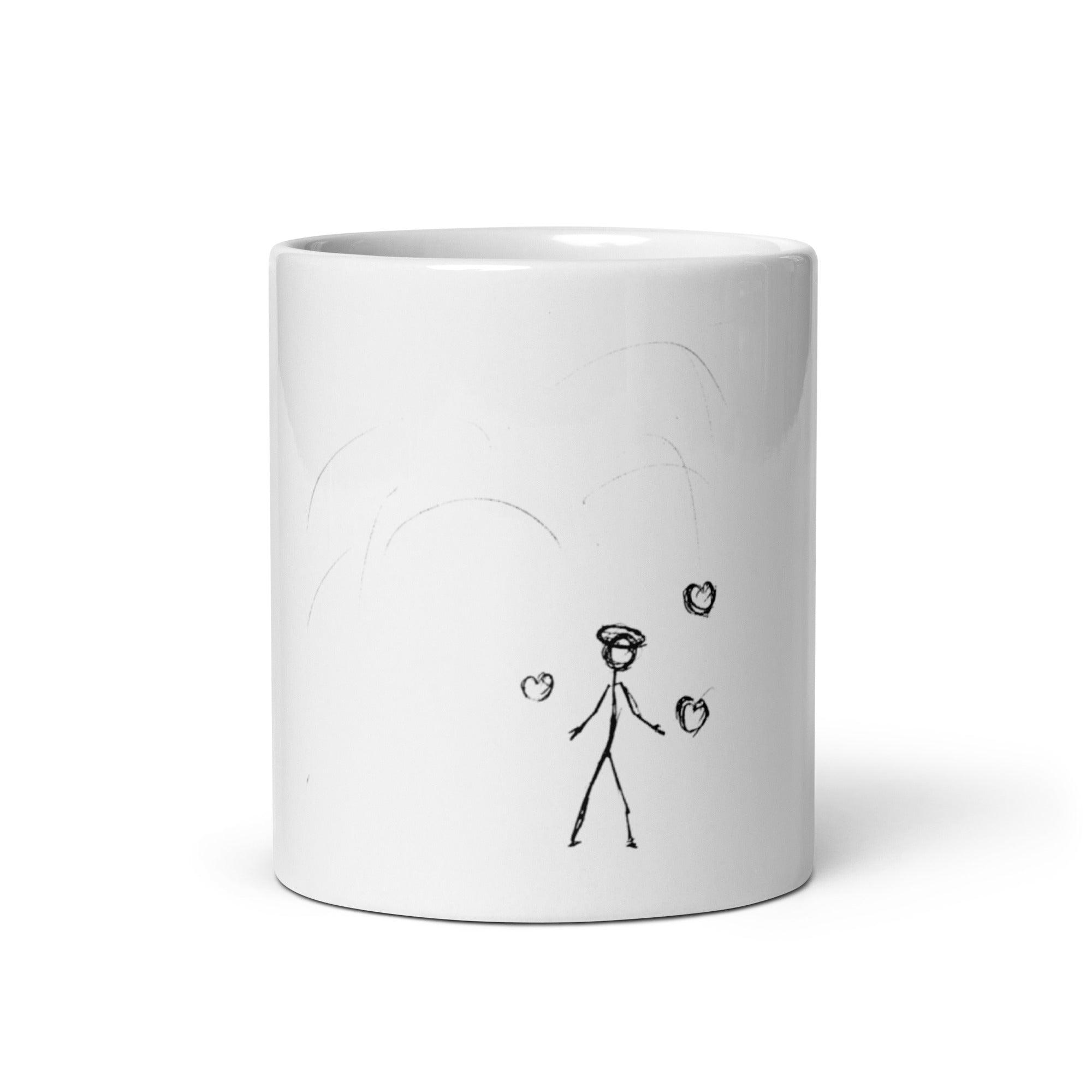 I am blessed - White glossy mug