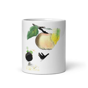 Forbidden Apple - White glossy mug