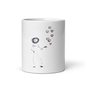 Infinitely Abundant - White glossy mug