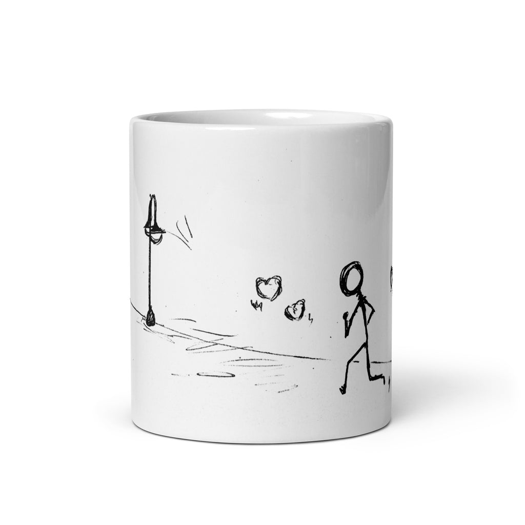 Thankful always - White glossy mug