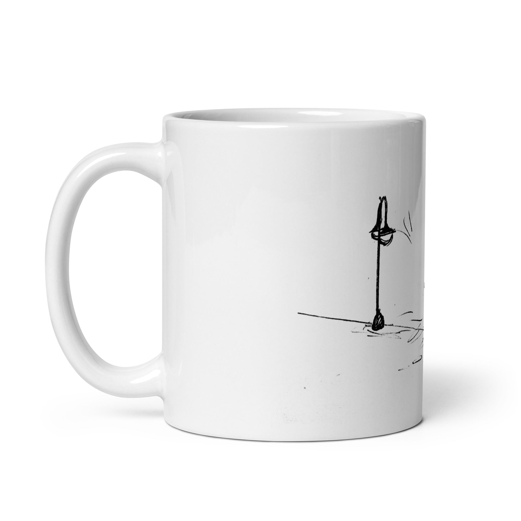 Thankful always - White glossy mug