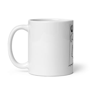 No one owes you a thing - White glossy mug