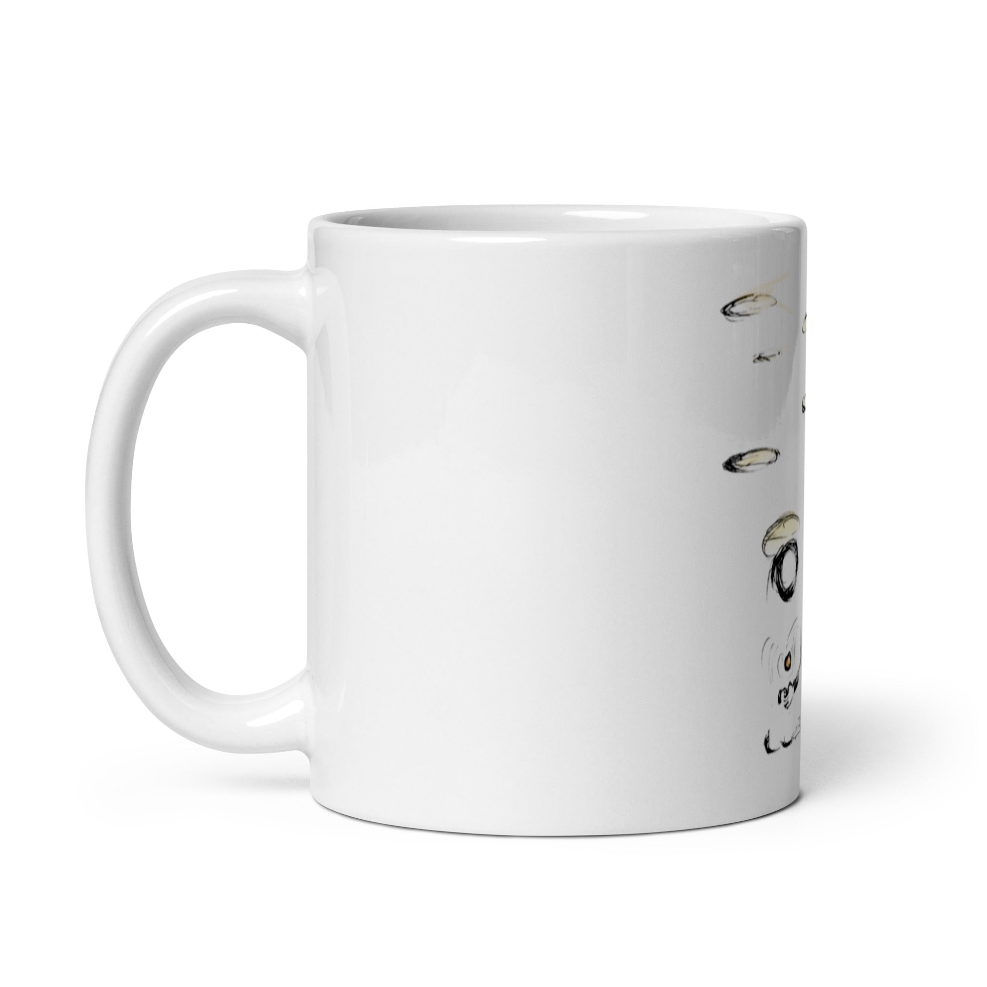 Pray often - White glossy mug