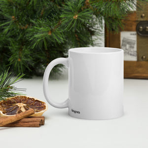 Love my family - White glossy mug