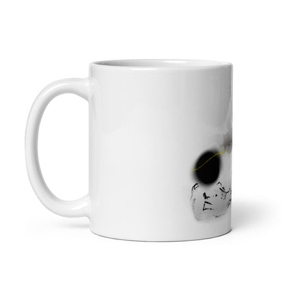 Yet Another Day - White glossy mug