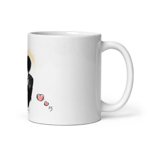 Resolving my struggles - White glossy mug