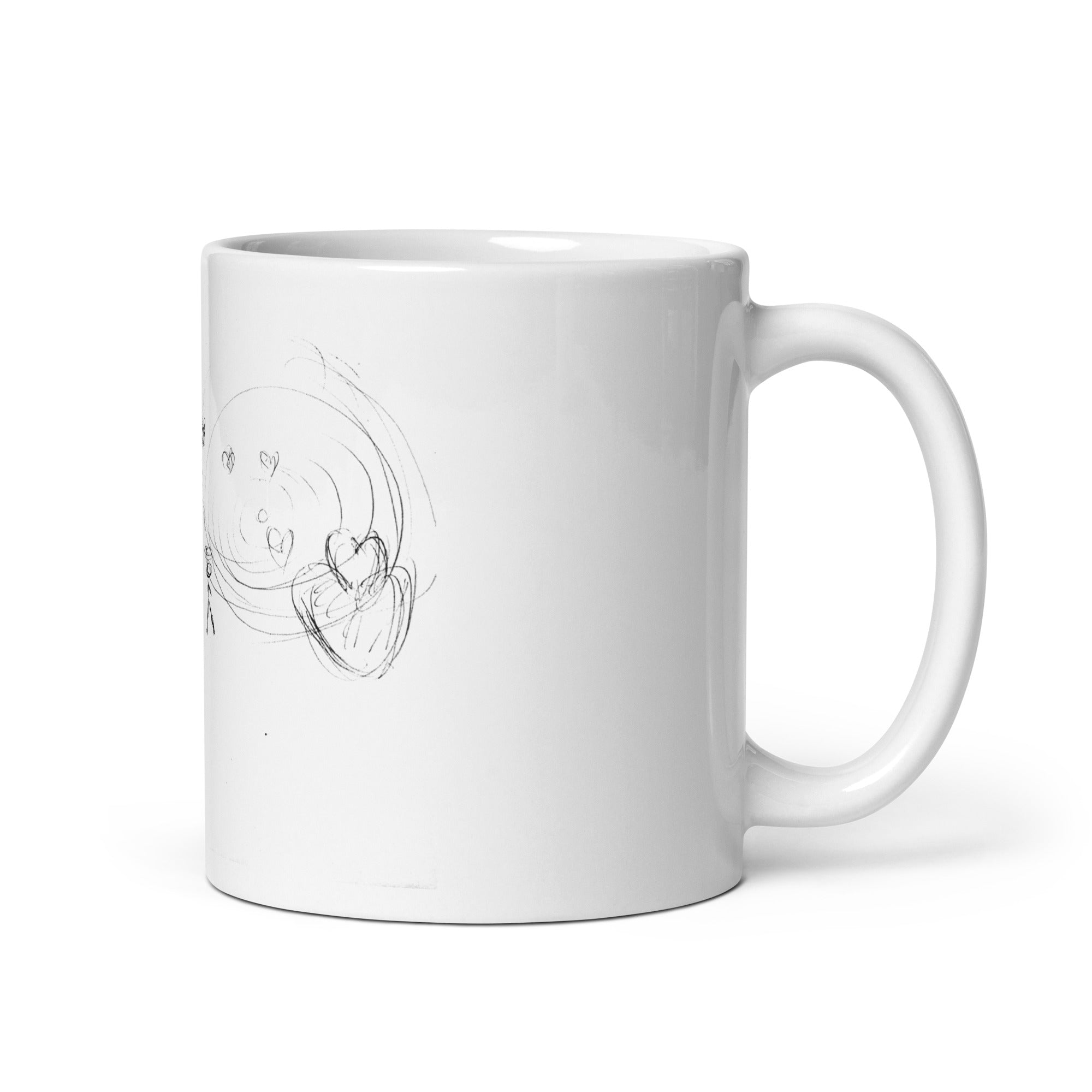 What I am wanting - White glossy mug