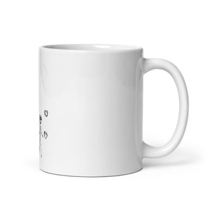 I am blessed - White glossy mug