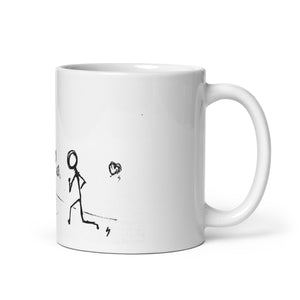 Thankful always - White glossy mug