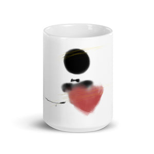 Waiter - White glossy mug