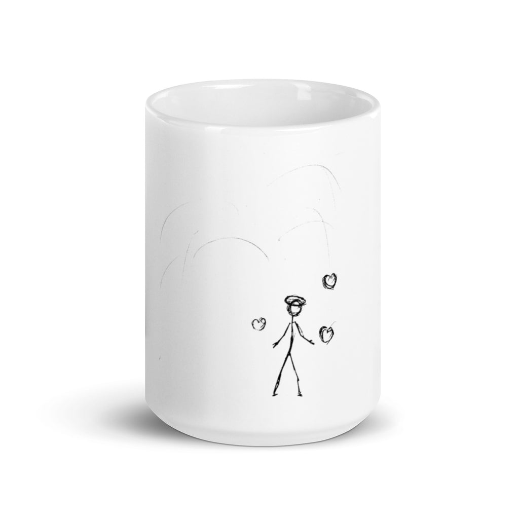 I am blessed - White glossy mug