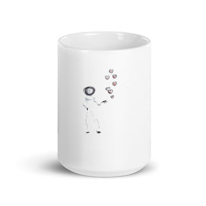 Infinitely Abundant - White glossy mug