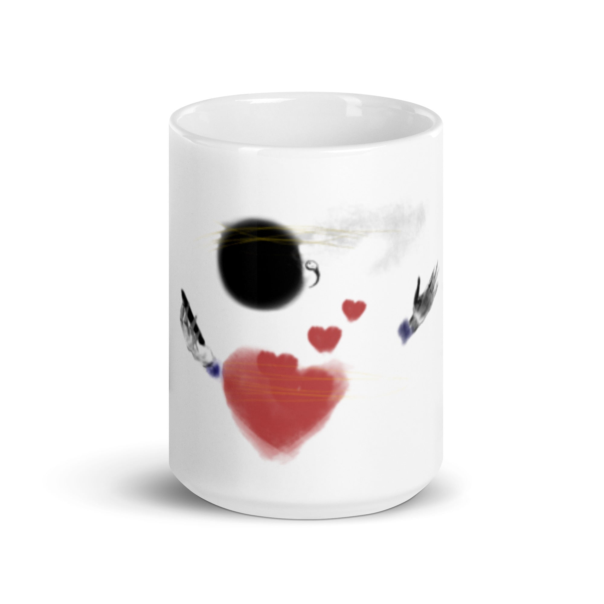 Powerful words - White glossy mug