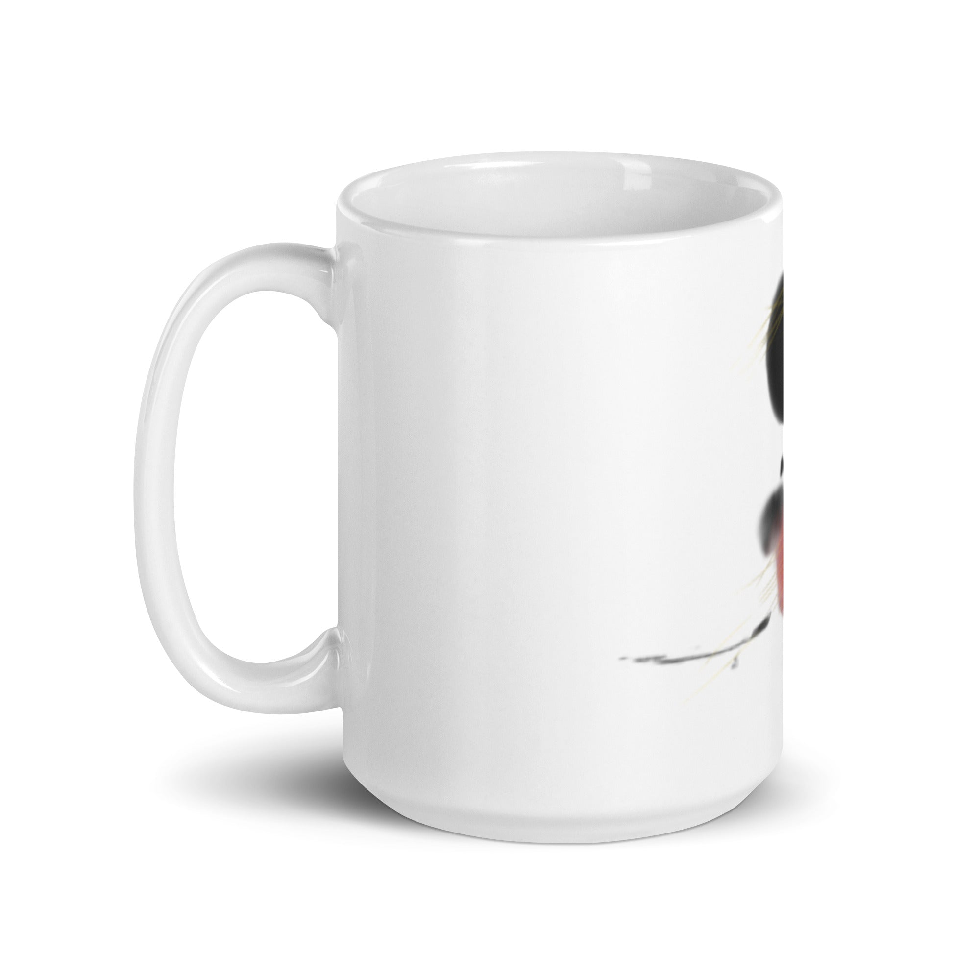 Waiter - White glossy mug