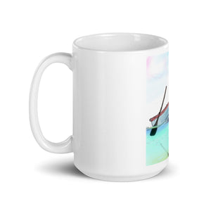 Letting perseverance finish its work - White glossy mug