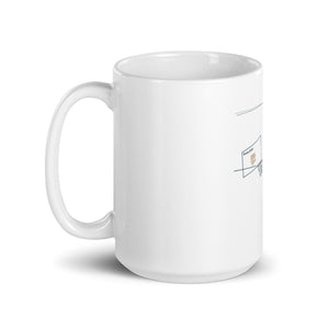 When did I last fail - White glossy mug