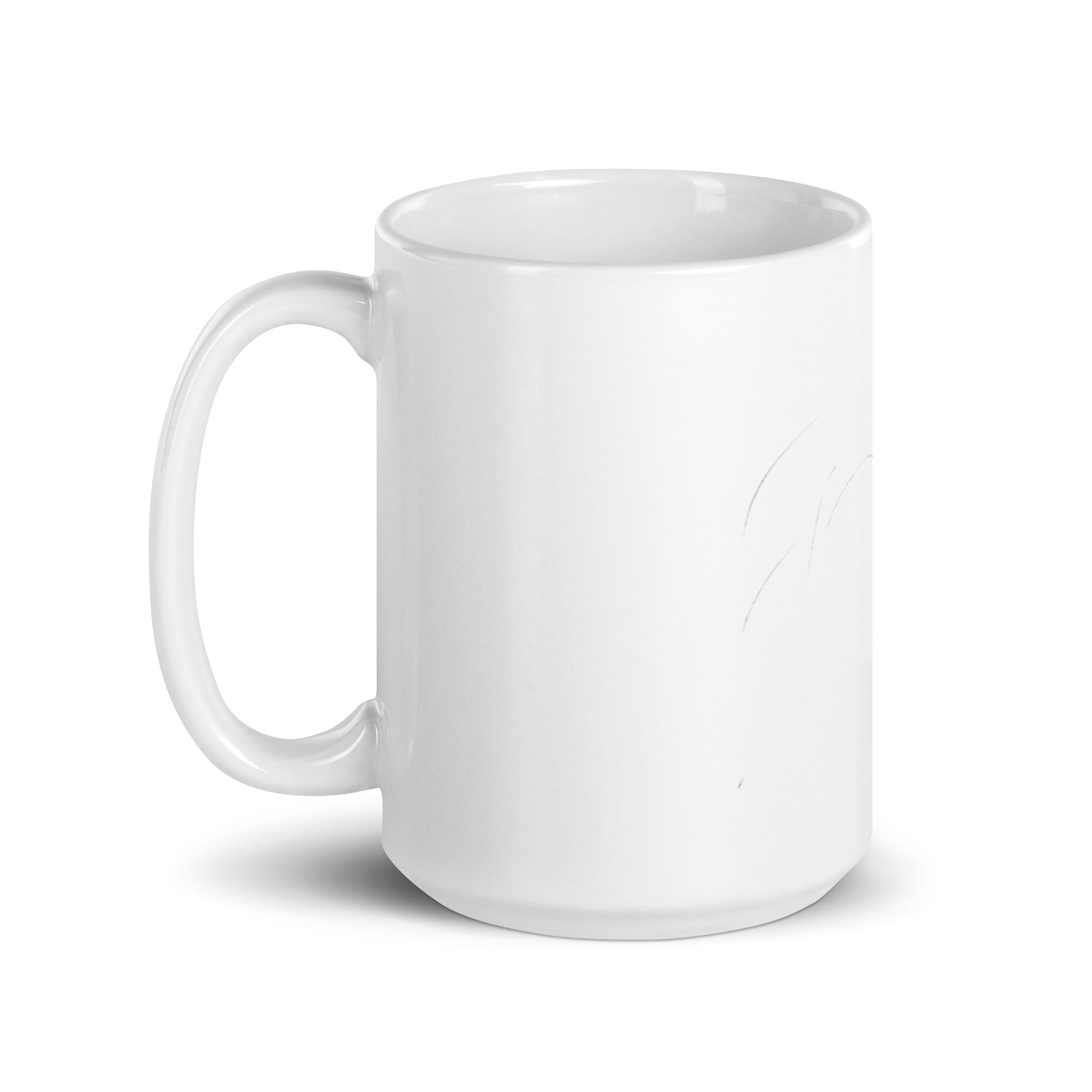 I am blessed - White glossy mug