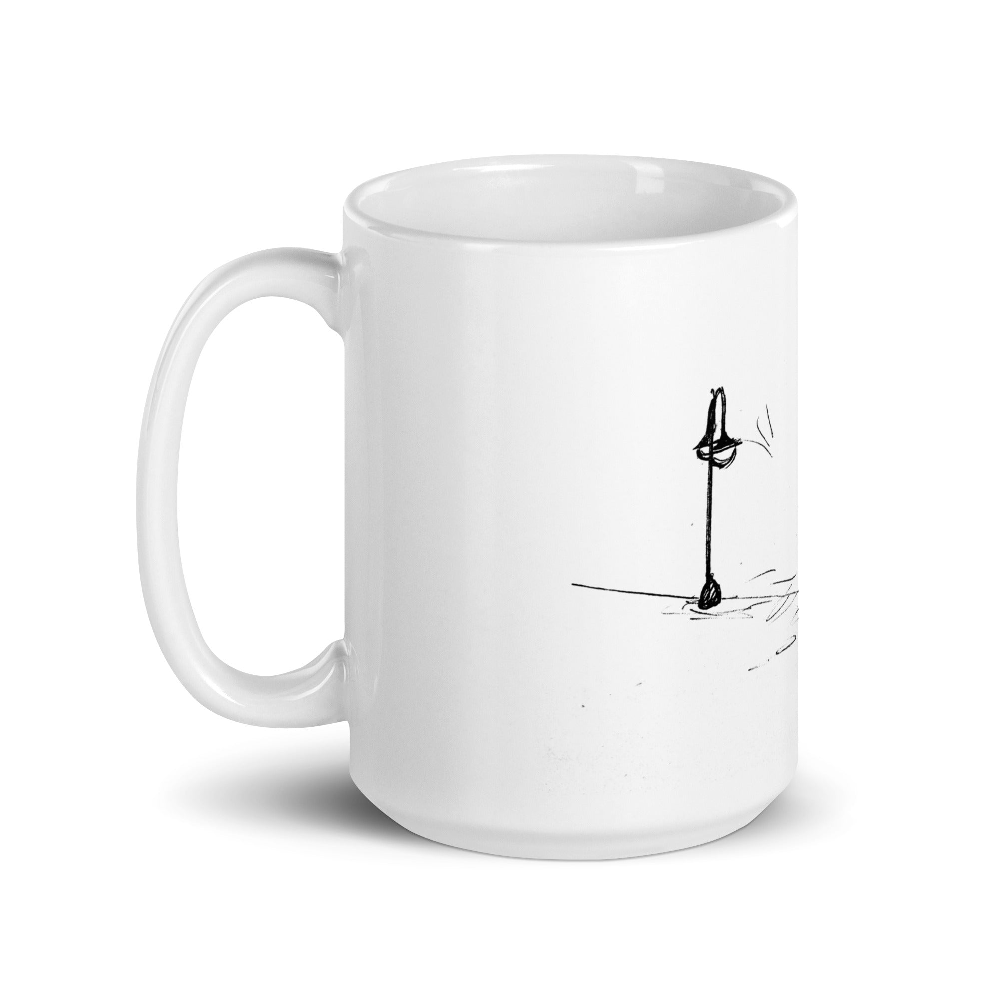 Thankful always - White glossy mug