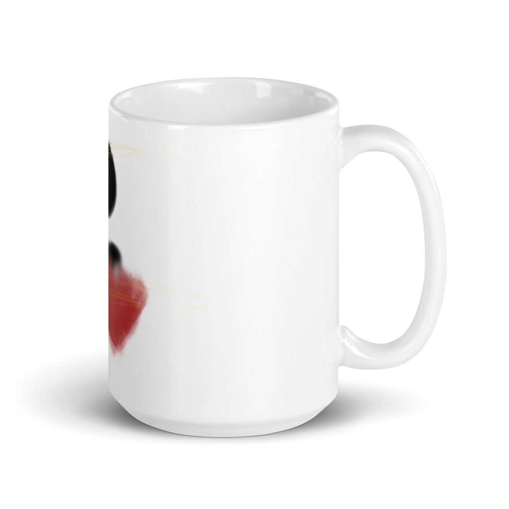 Waiter - White glossy mug