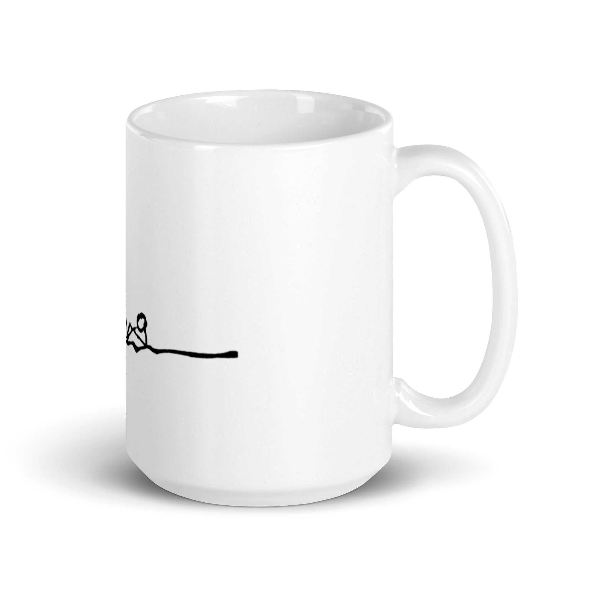 I'm grateful for... - White glossy mug