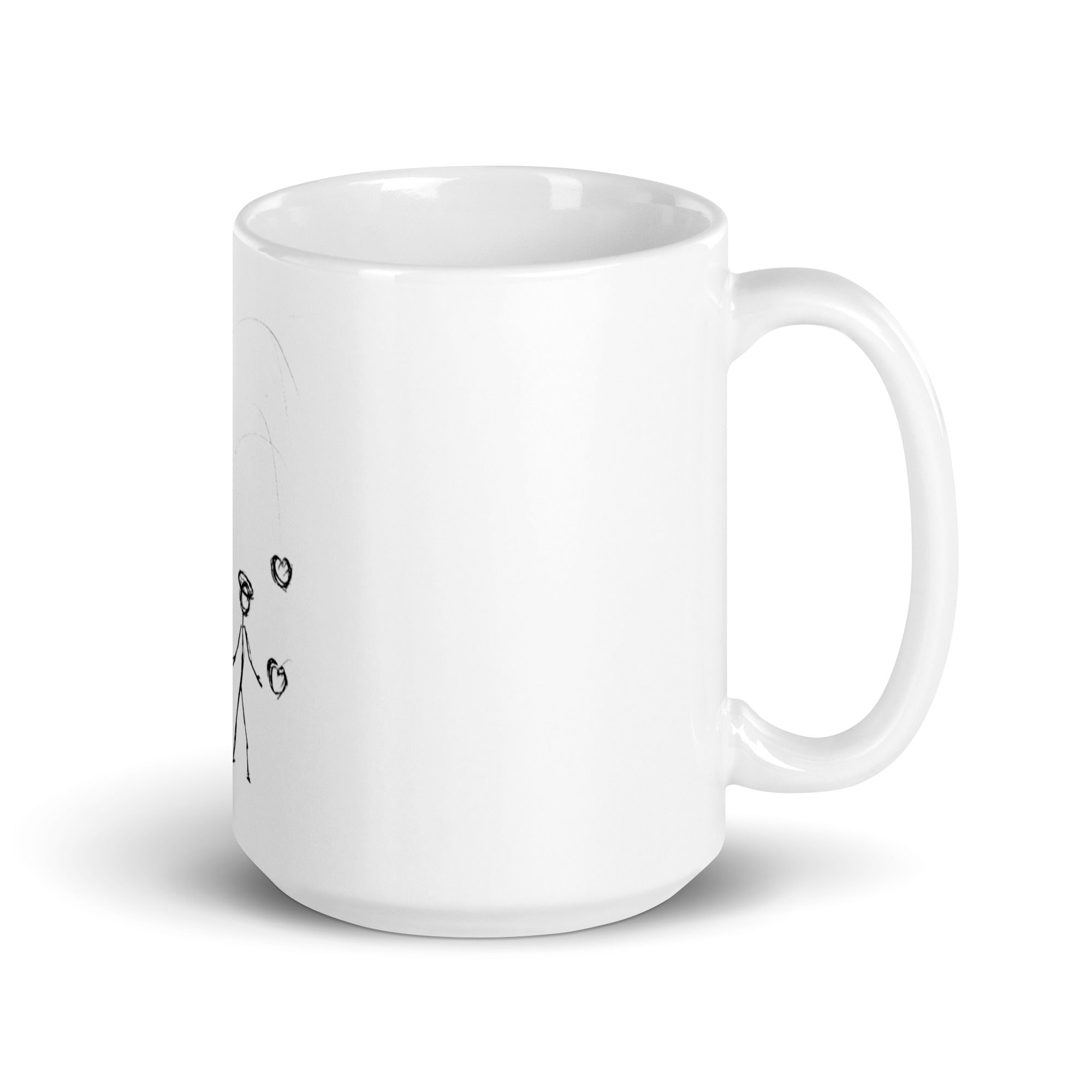 I am blessed - White glossy mug