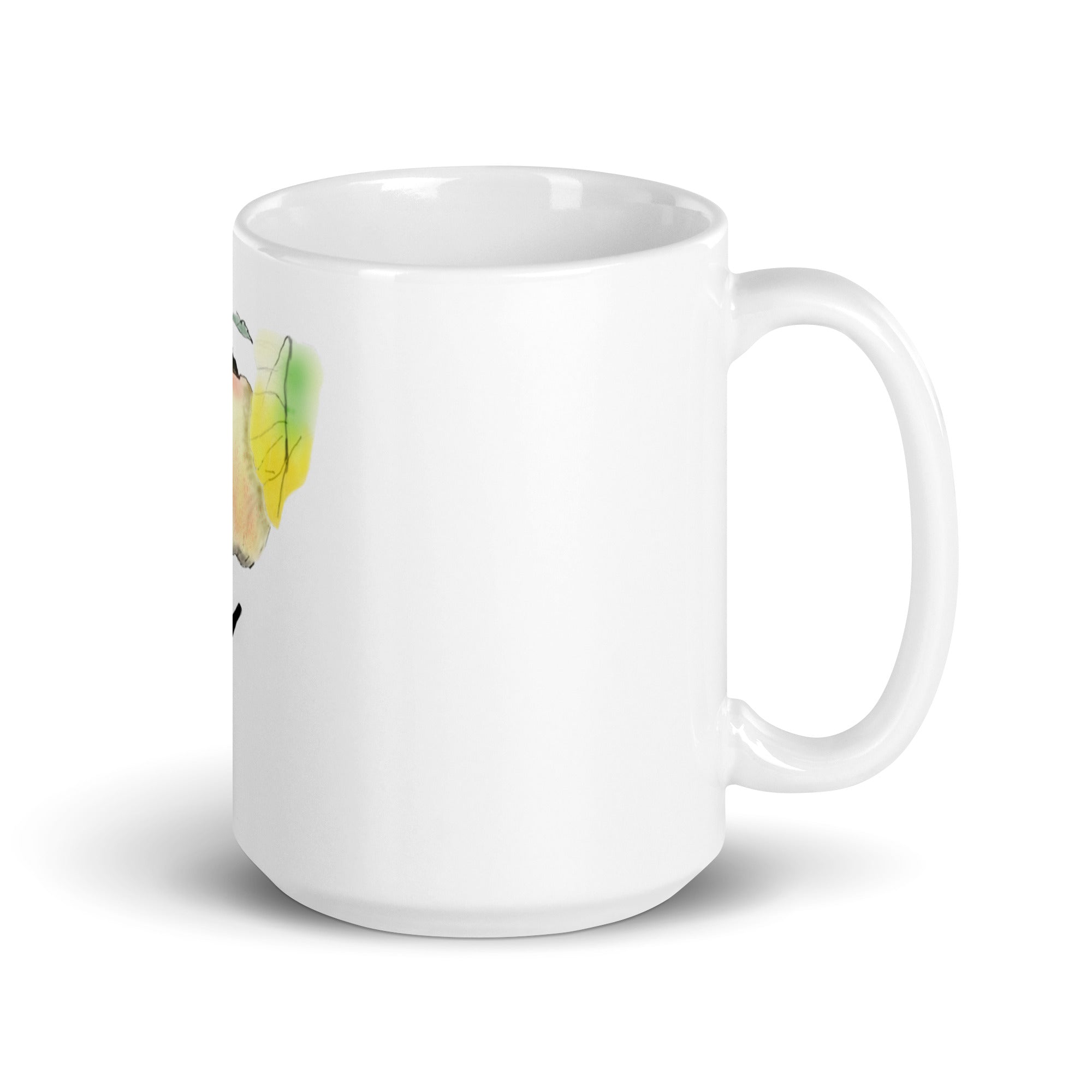 Forbidden Apple - White glossy mug