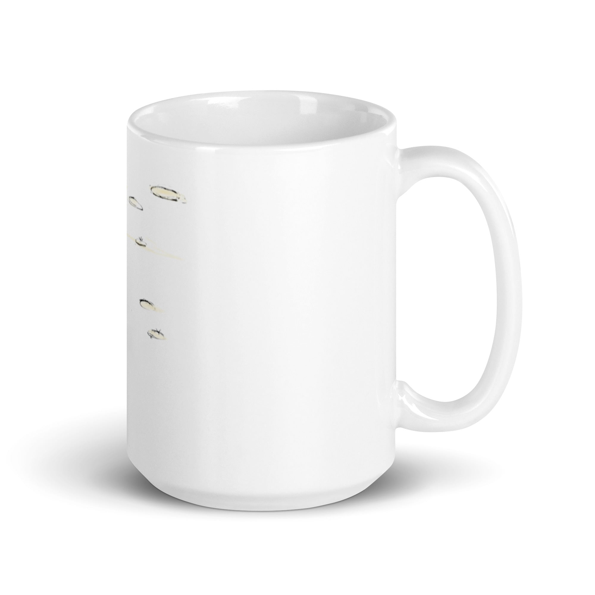 Pray often - White glossy mug