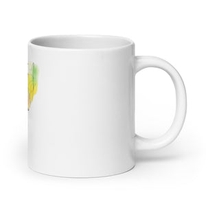 Forbidden Apple - White glossy mug