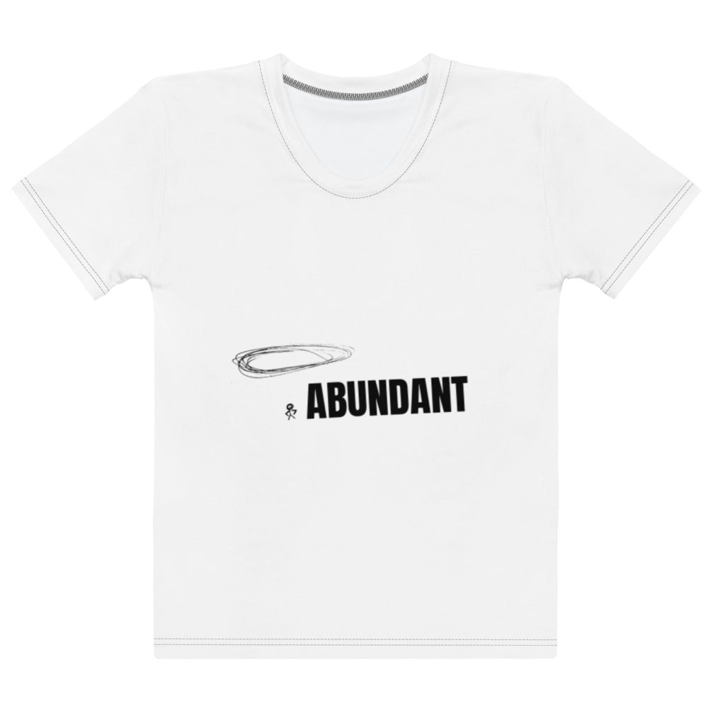 ABUNDANT Women's Crew Neck T-Shirt