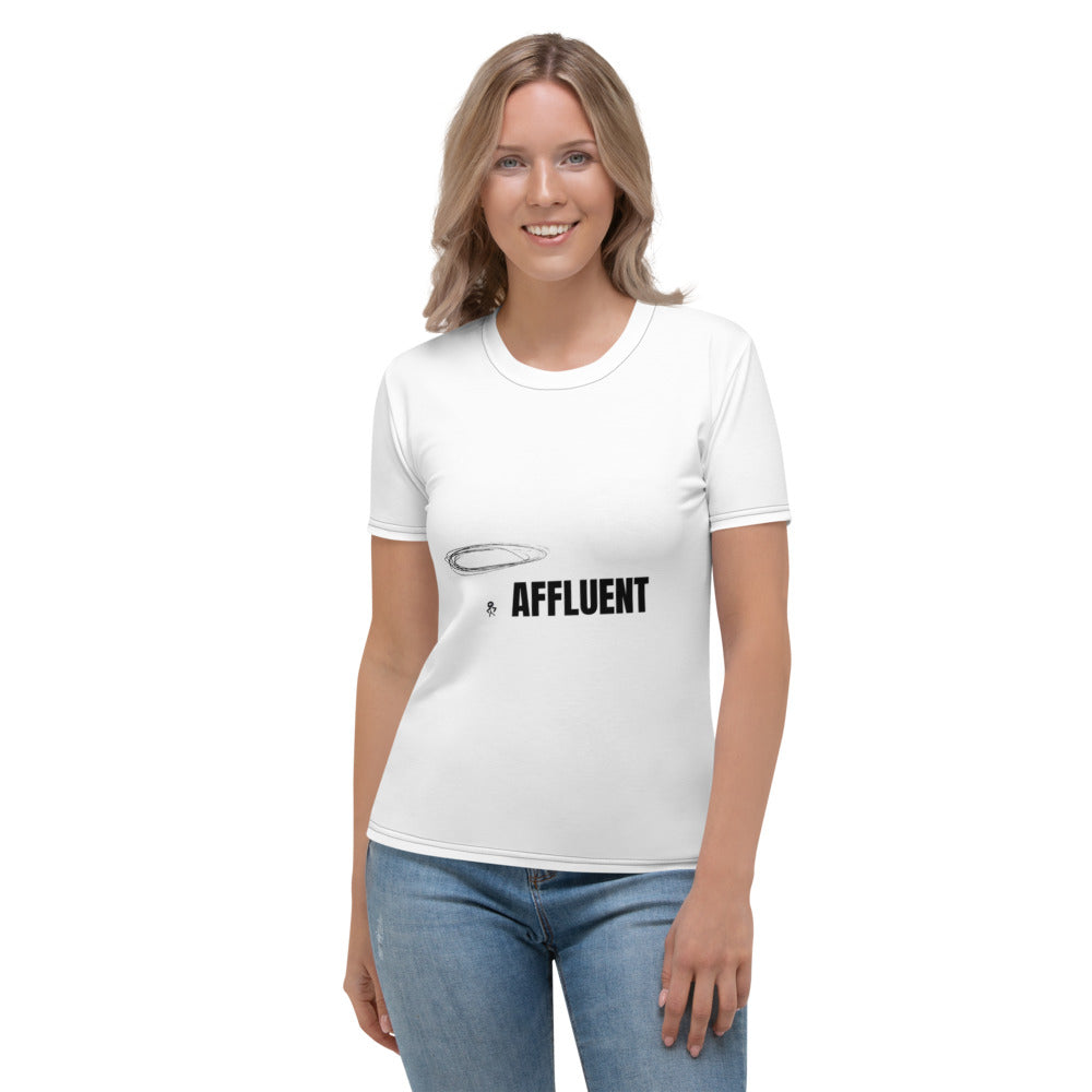 AFFLUENT Women's heavyweight tee