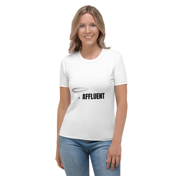 Positive Message AFFLUENT Women's heavyweight tee
